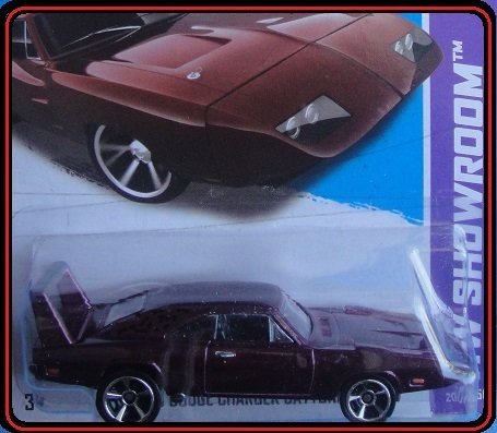 2013 Hot Wheels Fast and Furious '69 Dodge Charger Daytona Die-Cast Car - Collectible Toy for Kids & Adults, Perfect for Movie Fans and Car Enthusiasts - Great for Display, Gifts, and Playtime