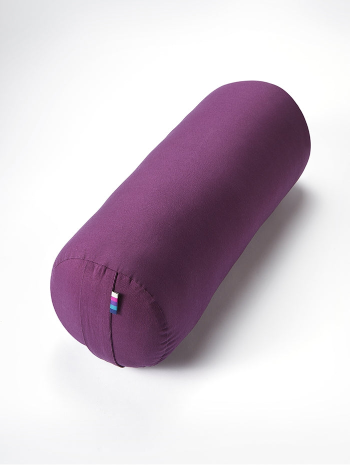 Organic Cotton Yoga Bolster - Supportive & Eco-Friendly for Restorative Yoga, Meditation & Relaxation - Perfect for Home & Studio Use