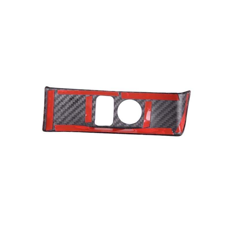 Carbon Fiber Interior Trim Kit for Nissan GT-R R35 (2008-2016) - Headlight Switch Frame Cover & Accessories | Premium Car Styling Upgrade for Enhanced Cabin Aesthetics