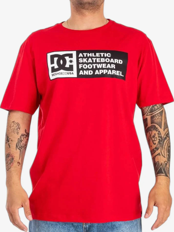 DC Men's T-Shirt - Densityb Zone Collection (Red) - Comfortable Cotton Tee for Casual Wear, Street Style & Everyday Outfits