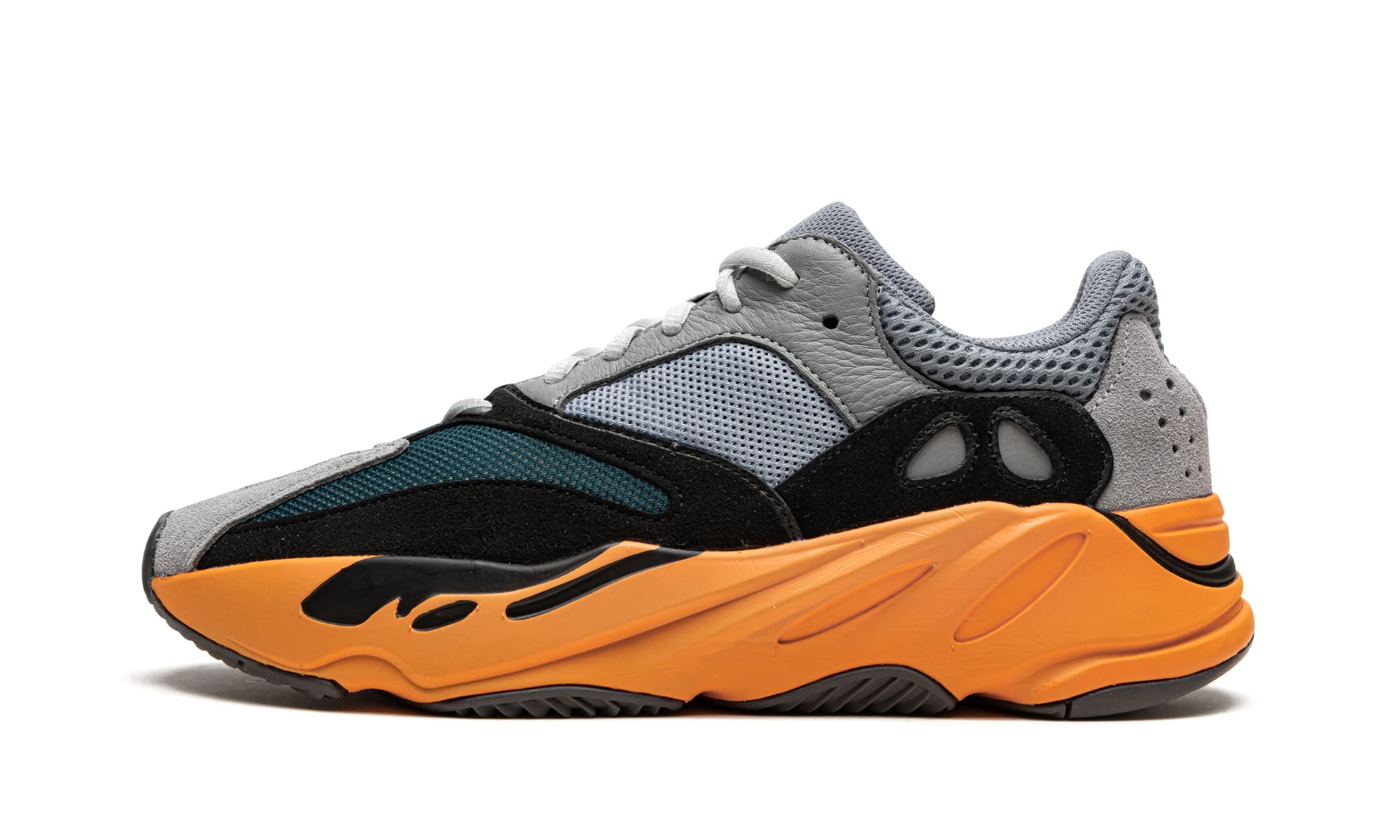 Adidas Men's Yeezy Boost 700 Lace-Up Sneakers - Orange Casual Running Shoes for Men | Gym Workout, Streetwear Fashion & Everyday Comfort