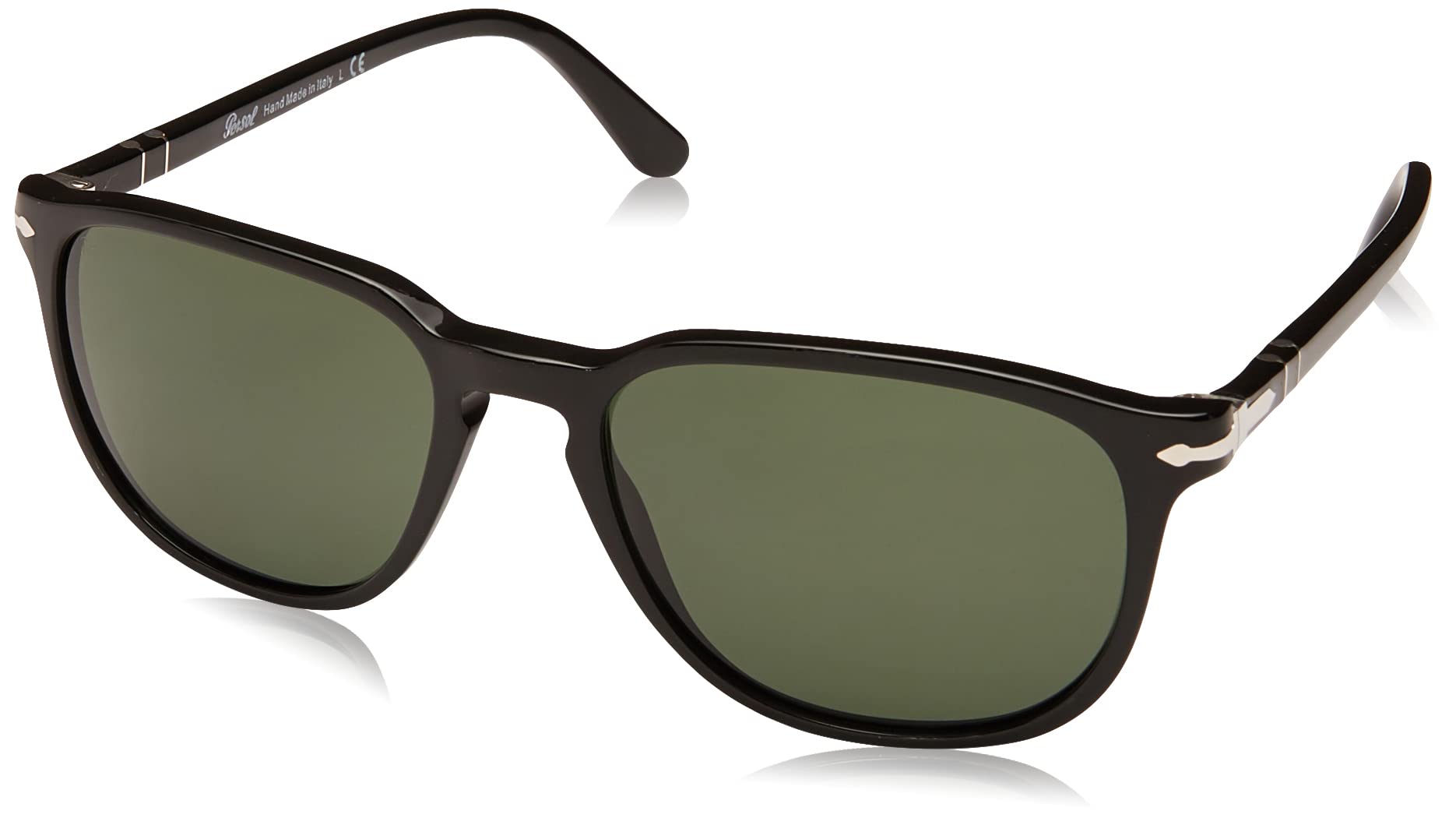Persol PO3019S Square Sunglasses for Men & Women - Classic UV Protection Polarized Lenses - Perfect for Driving, Outdoor Activities & Fashion Accessories