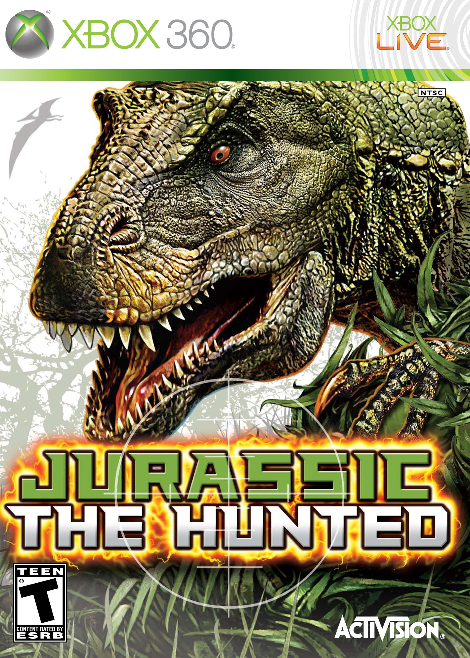 Jurassic: The Hunted - Xbox 360 Game | Action-Adventure Shooter | Perfect for Jurassic Park Fans & Dinosaur Hunting Enthusiasts | Great for Gaming Nights & Dinosaur-Themed Parties