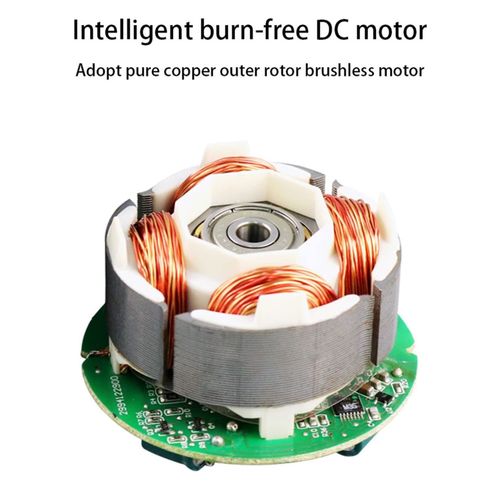 6W 32MM Inline Duct Fan - 22 CFM Adjustable Speed Low Noise Ventilation Exhaust Fan for Grow Tent, Hydroponics, Office, Bathroom & Kitchen | Quiet Air Circulation for Indoor Gardening & Home Ventilation