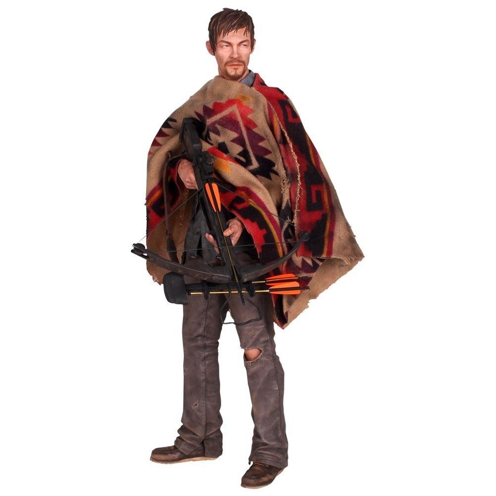 The Walking Dead AMC TV Series Daryl Dixon 1:4 Scale Collectible Statue - Perfect for Fans, Home Decor & TV Show Memorabilia Collection