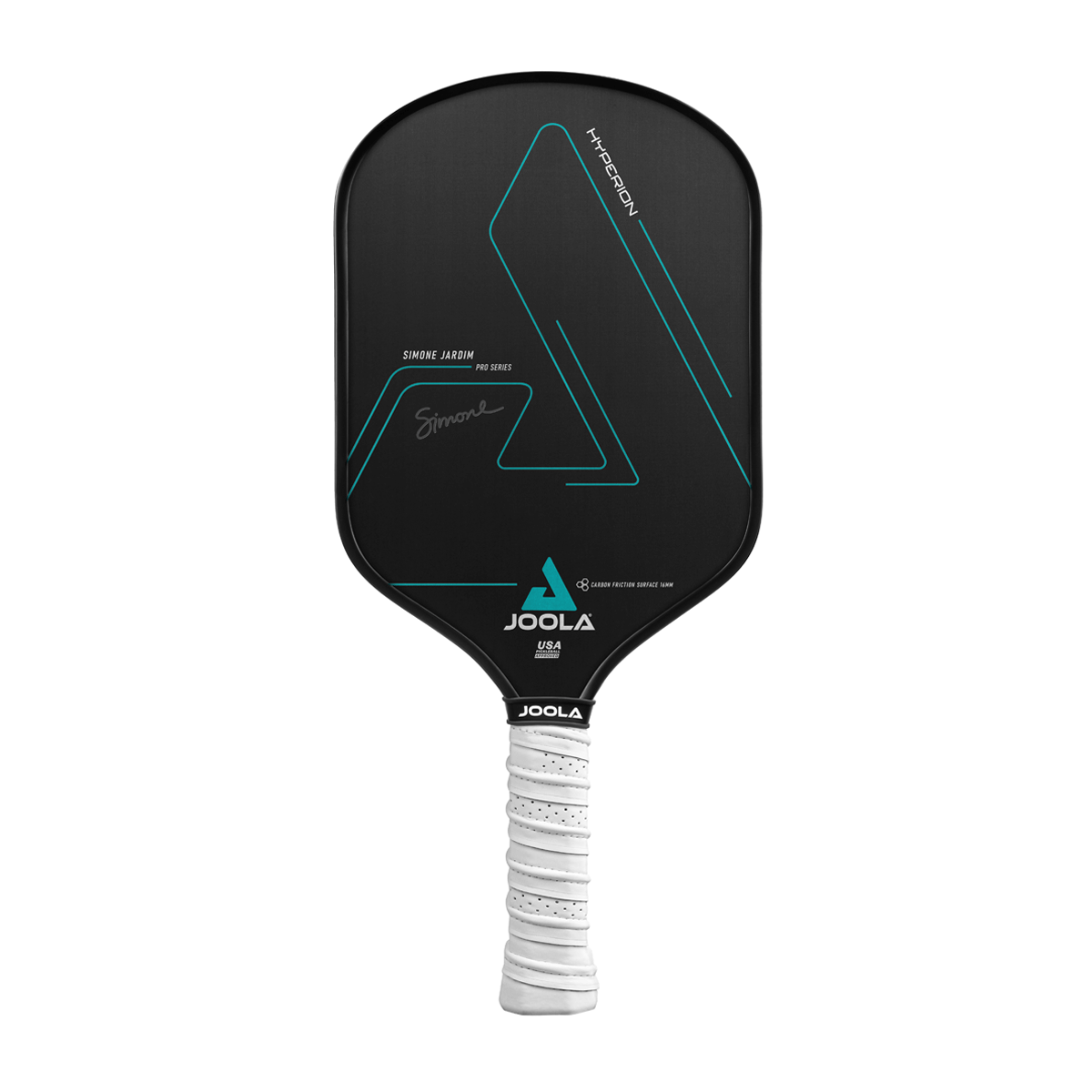 JOOLA Simone Jardim Hyperion CFS 16 Pickleball Paddle - Premium Carbon Fiber Surface for Control & Power - Perfect for Competitive Play & Outdoor Recreation