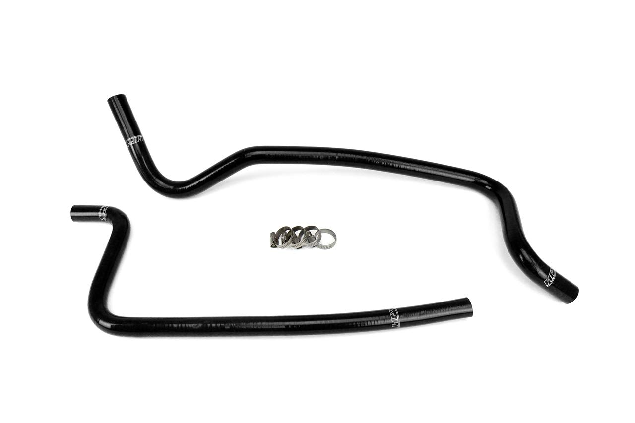 HPS 57-1283-BLK Black Silicone Heater Hose Kit for Coolant Systems - High Temperature Resistance, Durable Replacement for Cars, Trucks & SUVs - Perfect for Engine Cooling & Heating Repairs