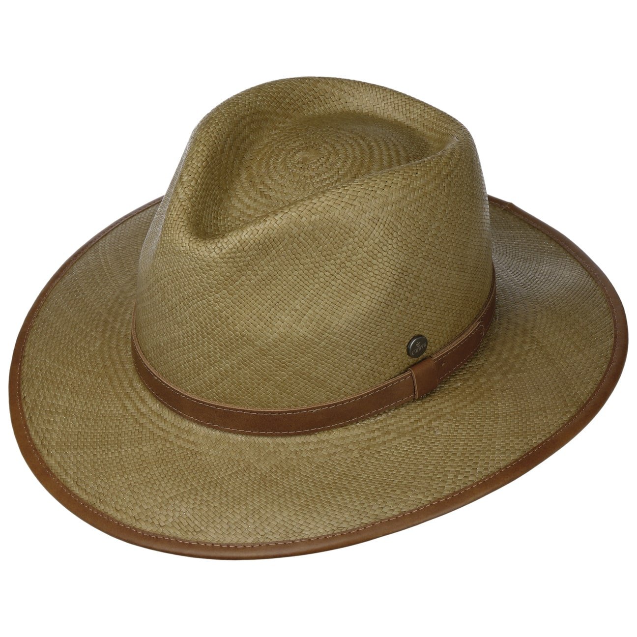 Lierys Carston Traveller Panama Hat for Men & Women - Lightweight Breathable Summer Sun Hat for Beach, Travel, and Outdoor Activities