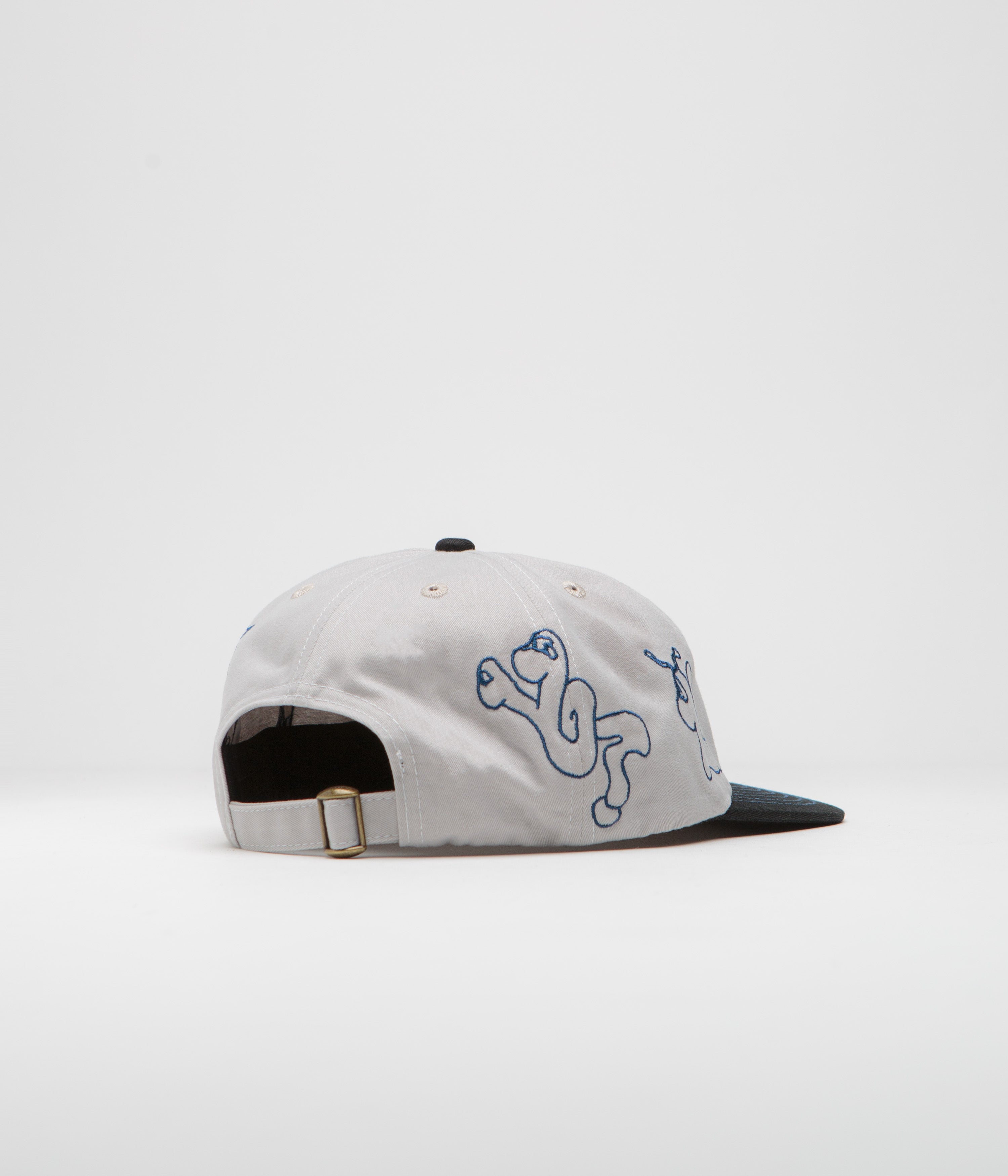 Butter Goods Critter Cap - Grey & Black Adjustable Snapback Hat for Men & Women - Perfect for Streetwear, Casual Outfits, and Outdoor Activities