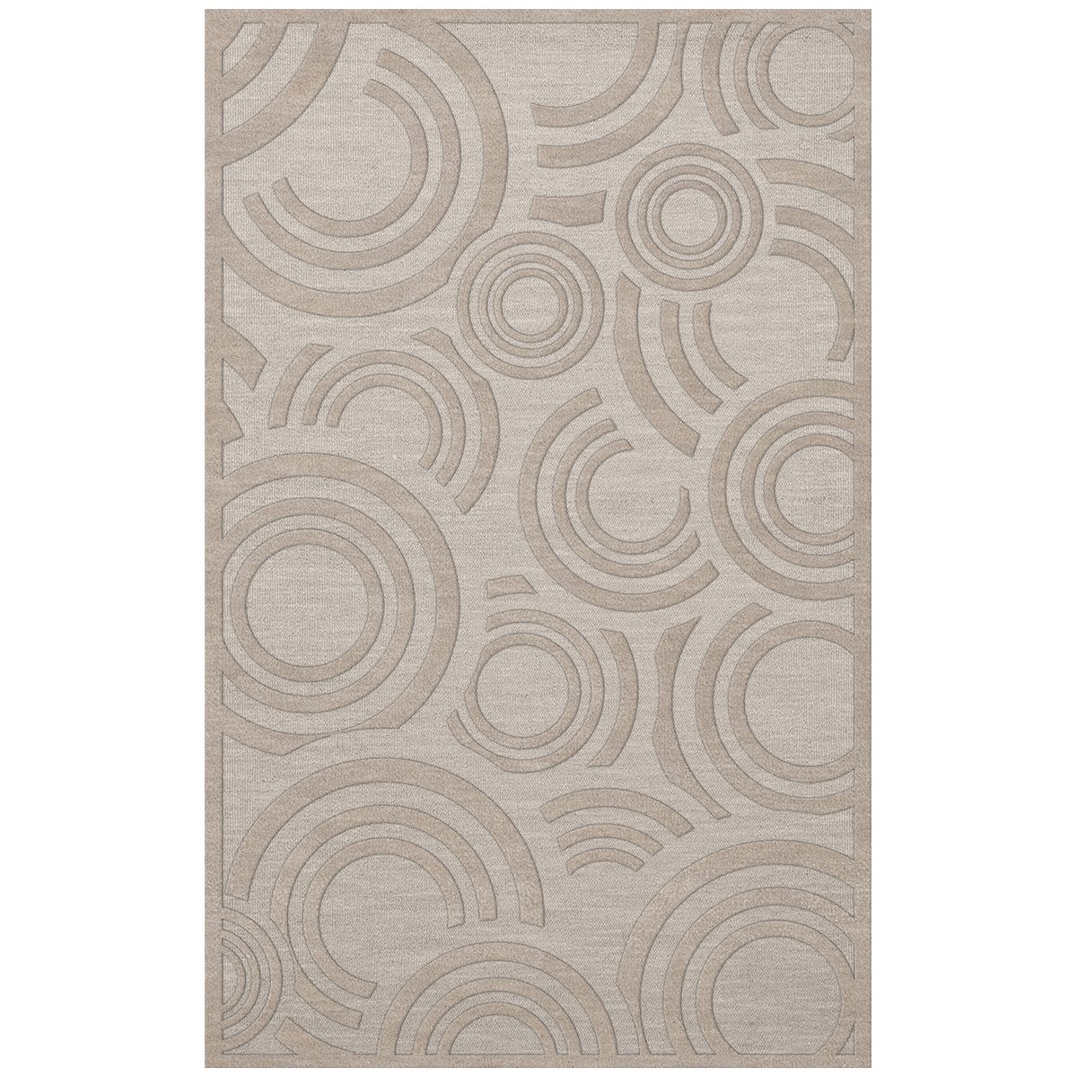 Dalyn Rugs Dover DV3 Area Rug 6x9 Feet, Putty Neutral Color - Perfect for Living Room, Bedroom, or Office Decor