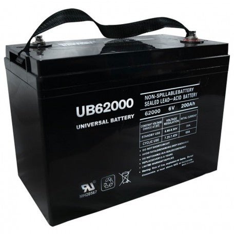 BW 6V 200Ah AGM Deep Cycle Battery for Solar Power Systems, RVs, Marine & Off-Grid Applications - Maintenance-Free & Long-Lasting Power Solution
