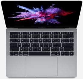 Apple MacBook Pro 13-inch 2017 Model | 2.5GHz Intel Core i7 Processor | 16GB RAM | 250GB SSD Storage | Space Gray (Renewed) - Perfect for Business, College & Creative Professionals