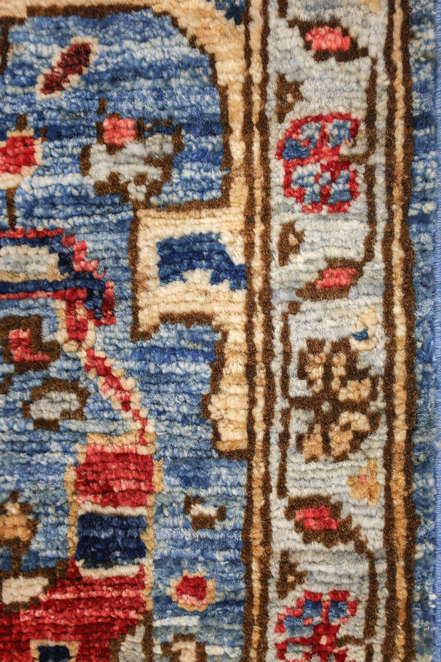 Handwoven Arabesque Tribal Rug J76964 - Bohemian Home Decor, Perfect for Living Room, Bedroom & Office