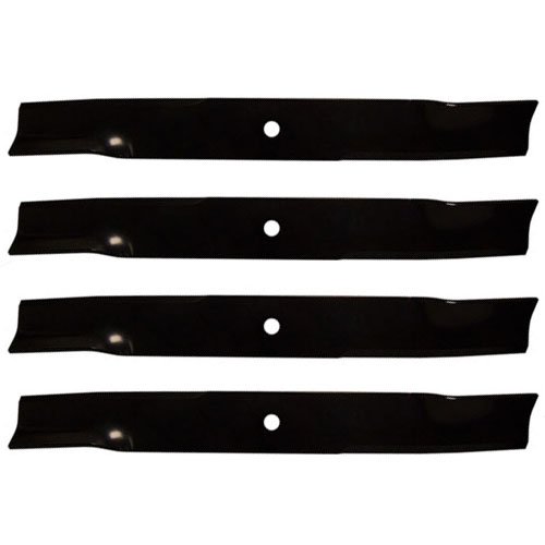 (4 Pack) High Lift Replacement Lawn Mower Blades - Fits Landscaper Express 96347, 3231721, 20-0388 | 20 15/16