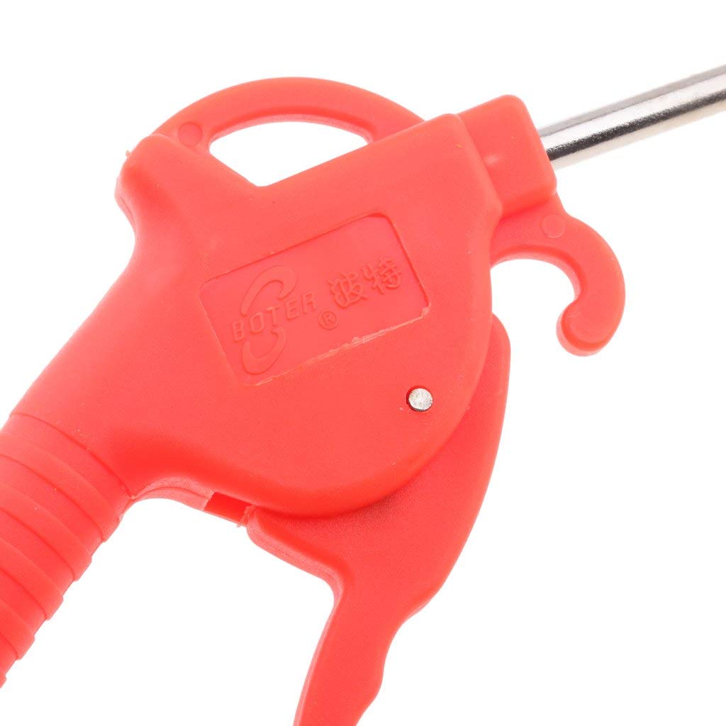 Air Blow Gun with 16cm Angled Nozzle - Heavy Duty Compressor Duster Tool for Cleaning Dust, Debris & Electronics | Perfect for Workshop, Garage & DIY Projects