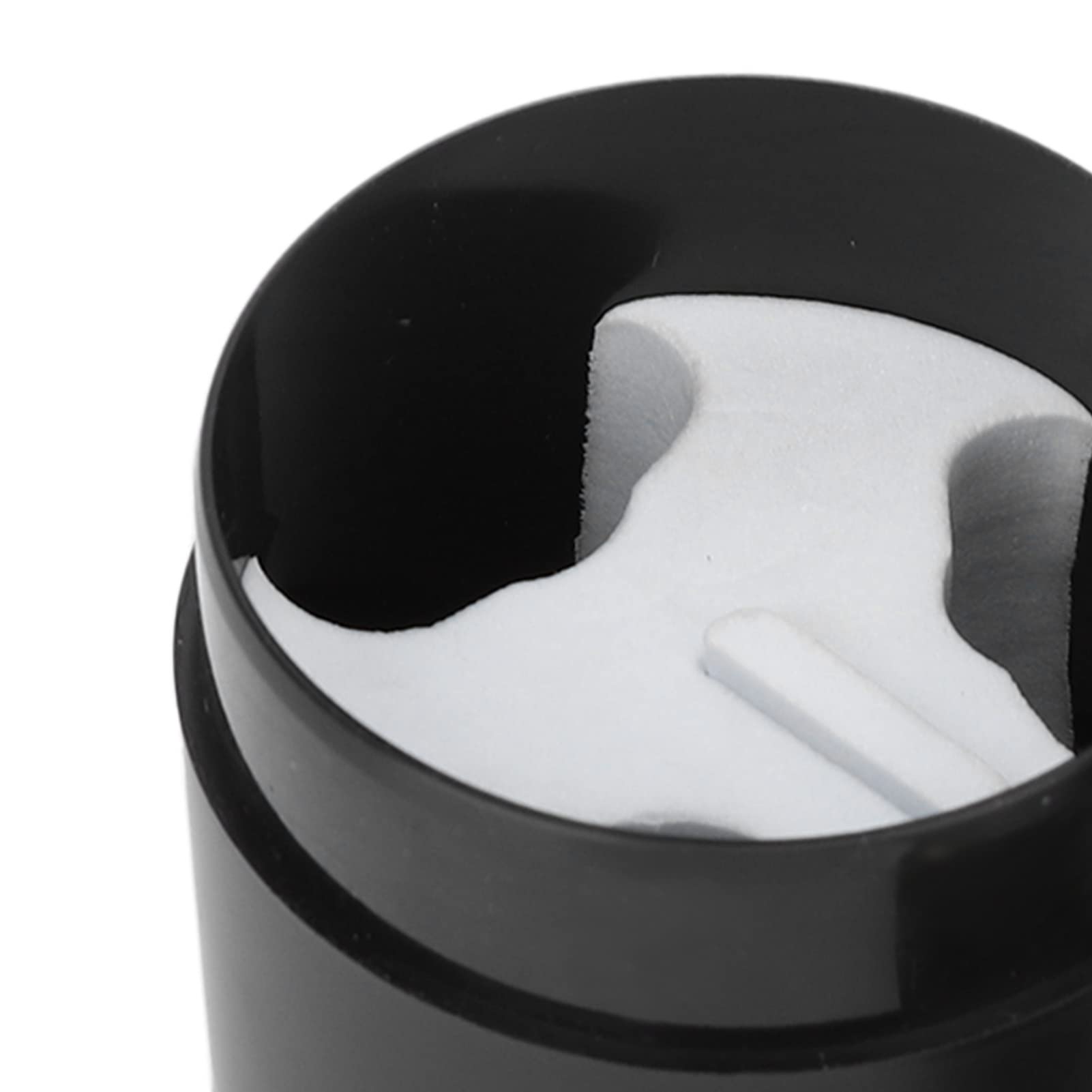 Professional Eyelash Glue Storage Box - Negative Pressure Large Capacity Lash Extension Adhesive Container for Makeup Artists (Black) | Perfect for Salon, Home Use & Travel