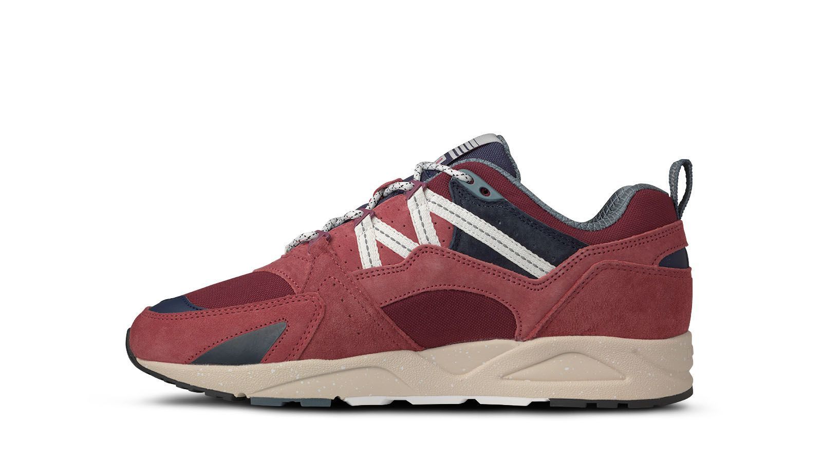 FUSION 2.0 Mineral Red & Lily White Running Shoes - Lightweight Athletic Sneakers for Women, Gym Workout & Casual Wear