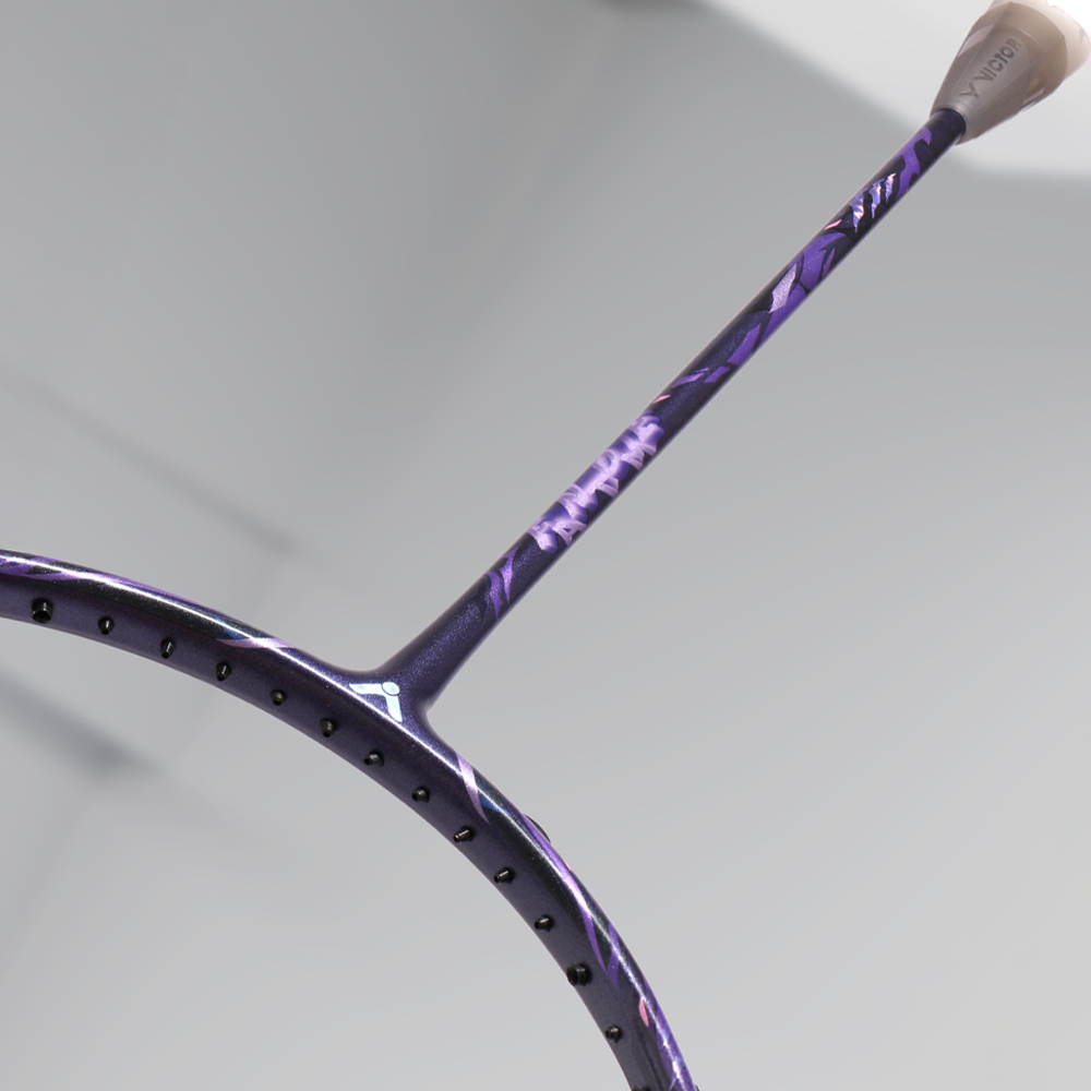 Victor AuraSpeed Fantome ARS FANTOME J Badminton Racket - Mystical Purple | Lightweight High-Performance Racquet for Competitive Play & Training