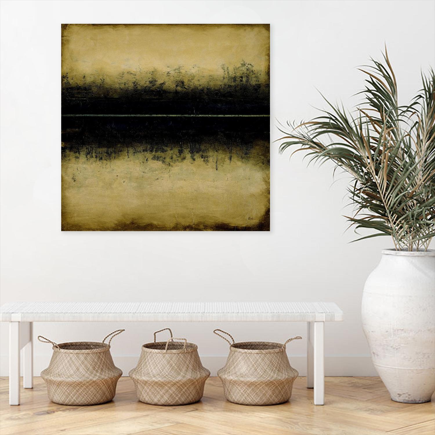 Abstract View III - Modern Wall Art Canvas Print for Home & Office Decor | Perfect for Living Room, Bedroom, and Workspace Aesthetics
