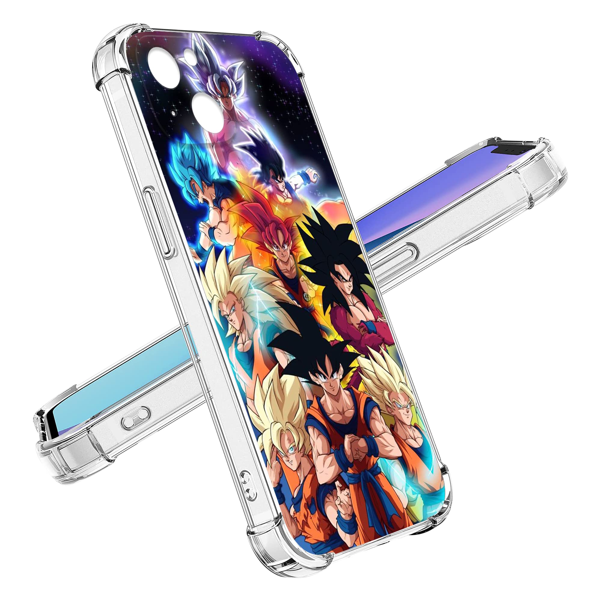 Heoye Cokpol Anime Phone Case for iPhone 13 (6.1 Inch) - Cute Japanese Cartoon Character Protective Cover - Perfect for Anime Fans, Gift Giving & Everyday Use