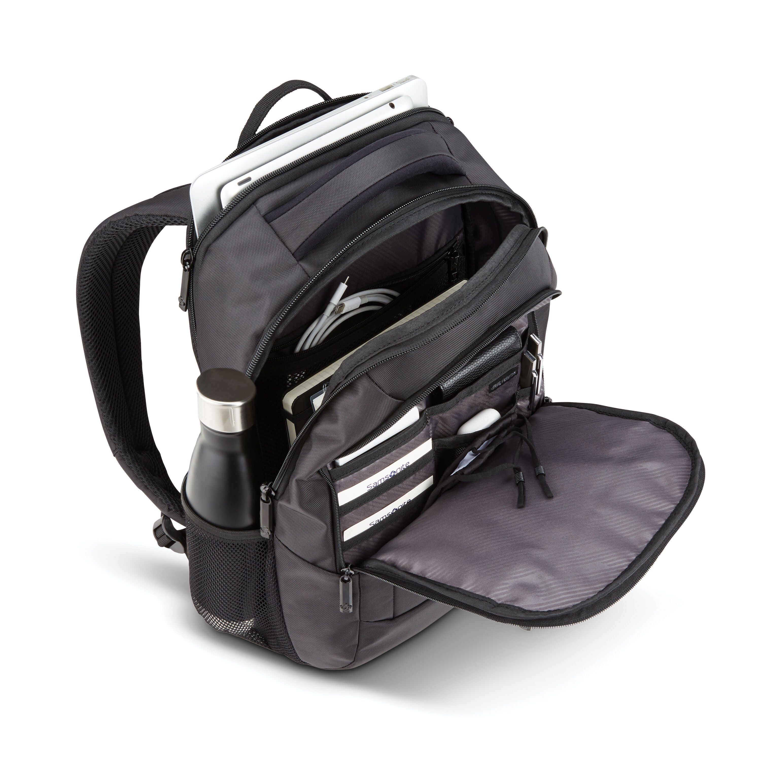 Samsonite Classic NXT Slim Backpack - Lightweight Laptop Backpack for Men & Women - Perfect for Travel, Work & School