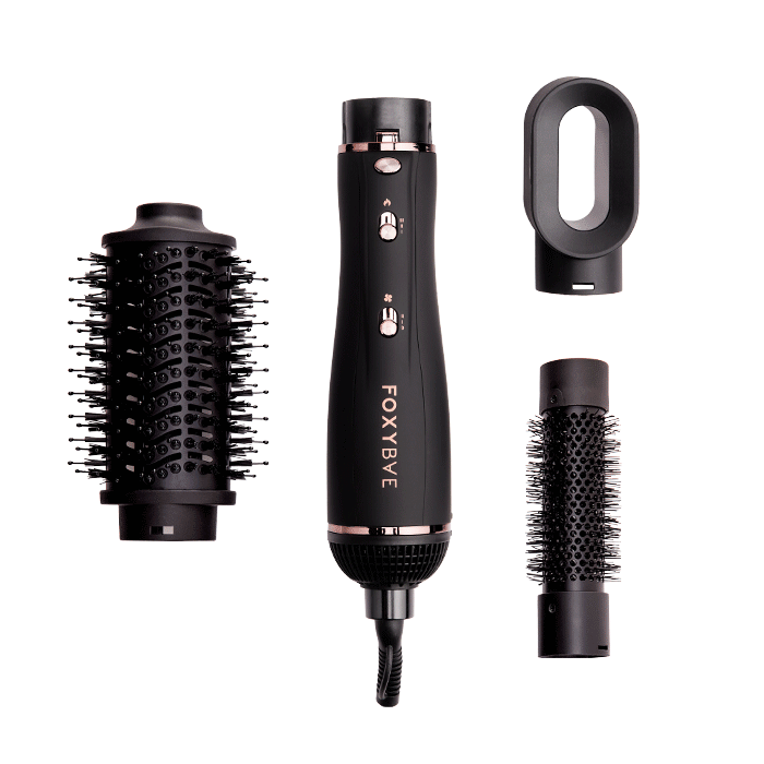 Blowout Bae Interchangeable Hair Dryer Brush - Professional Styling Tool for Smooth & Voluminous Hair | Perfect for Home Salon & Travel Use