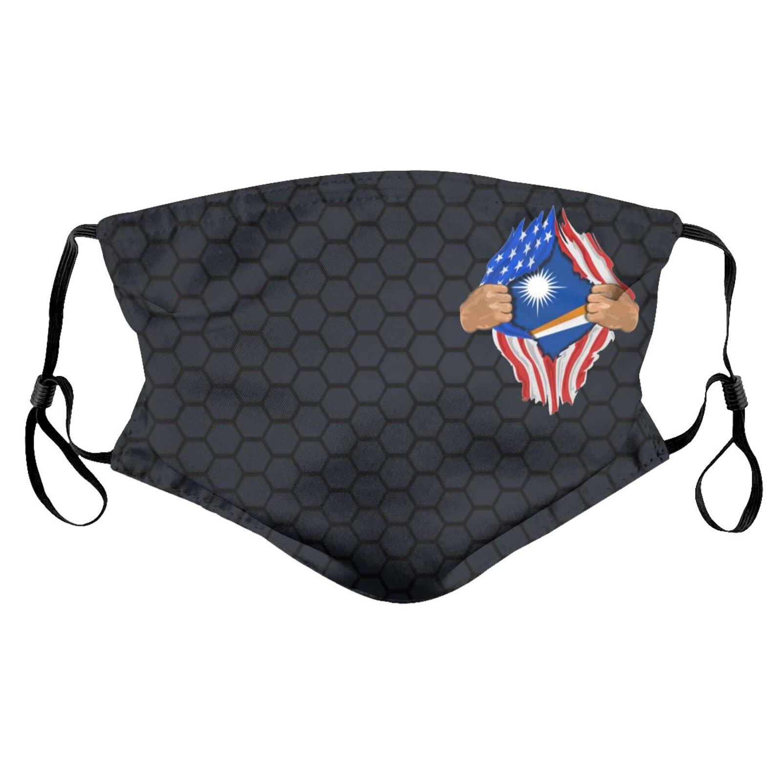 Reusable Face Mask with Filters for Men, Women & Kids - Breathable Balaclava Style Face Cover for Daily Use, Outdoor Activities & Sports