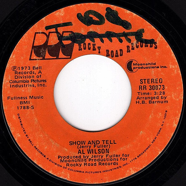 Al Wilson - Show And Tell (7