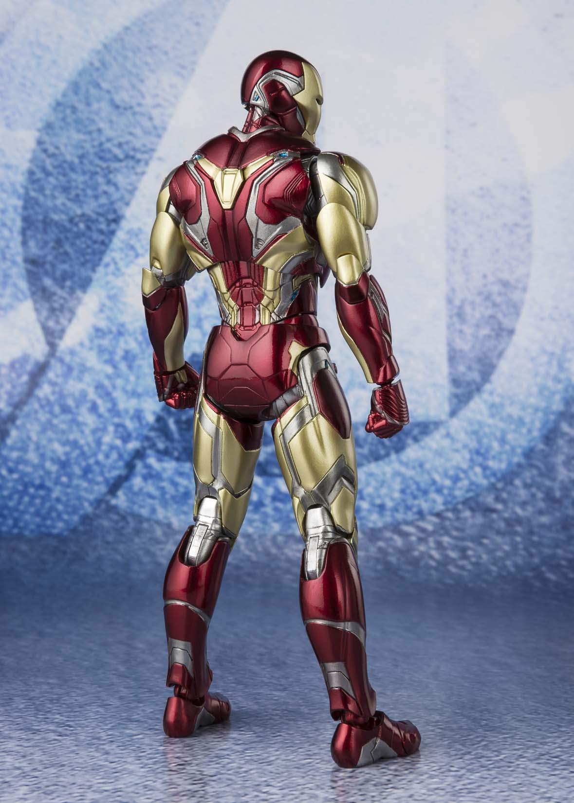 Bandai S.H. Figuarts Iron Man Mark 85 Action Figure - Avengers Endgame Collectible for Display & Cosplay