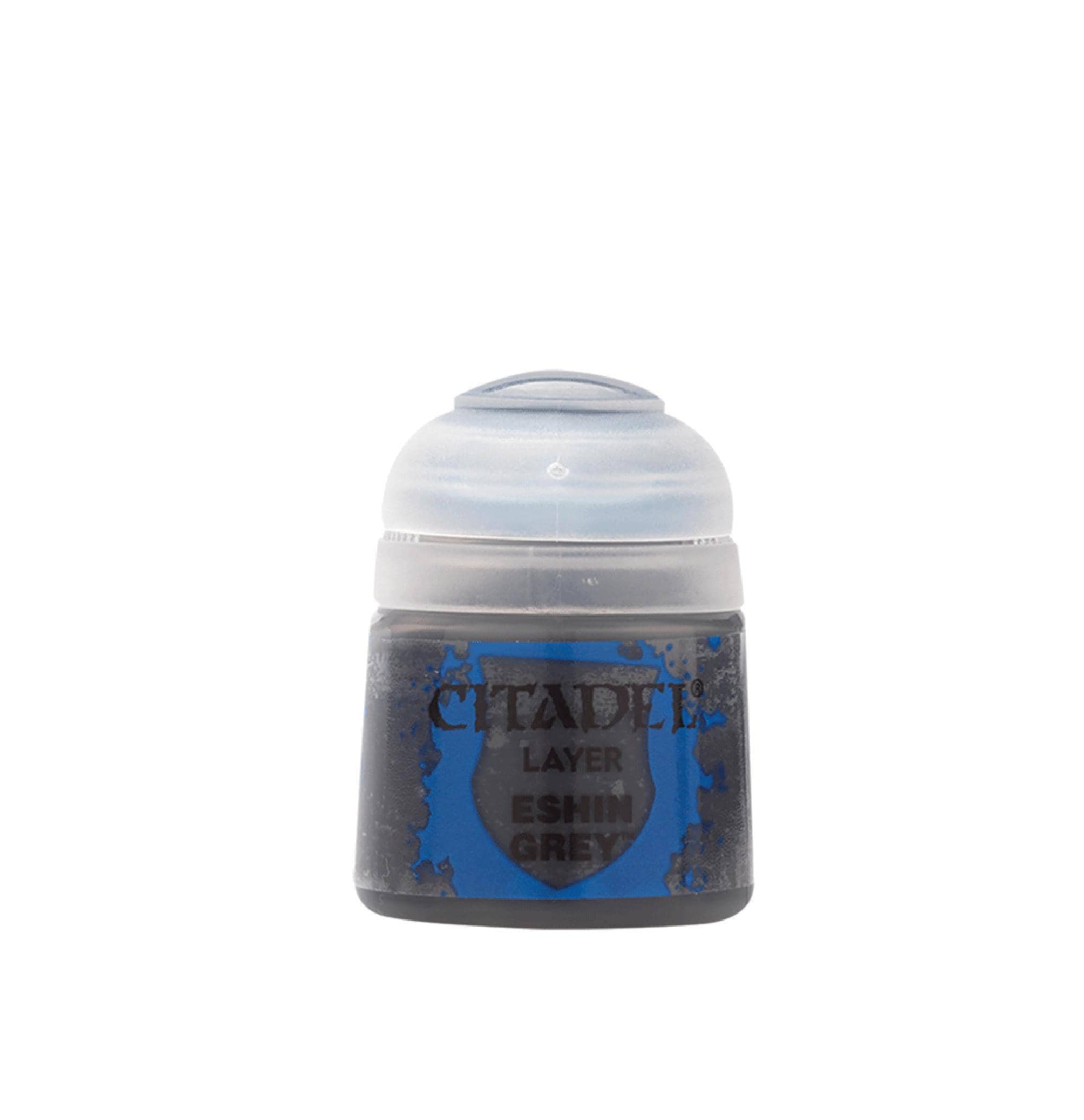 Games Workshop Citadel Layer Paint - Eshin Grey (12ml) | Miniature Painting for Warhammer & Tabletop Gaming | Perfect for Base Coats & Highlights