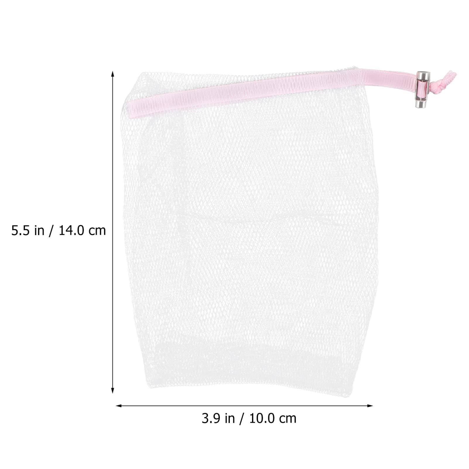 8PCS Mesh Soap Saver Bags with Drawstring - Reusable Exfoliating Shower Pouches for Face Cleansing & Body Scrub - Perfect for Bath, Travel & Eco-Friendly Soap Storage