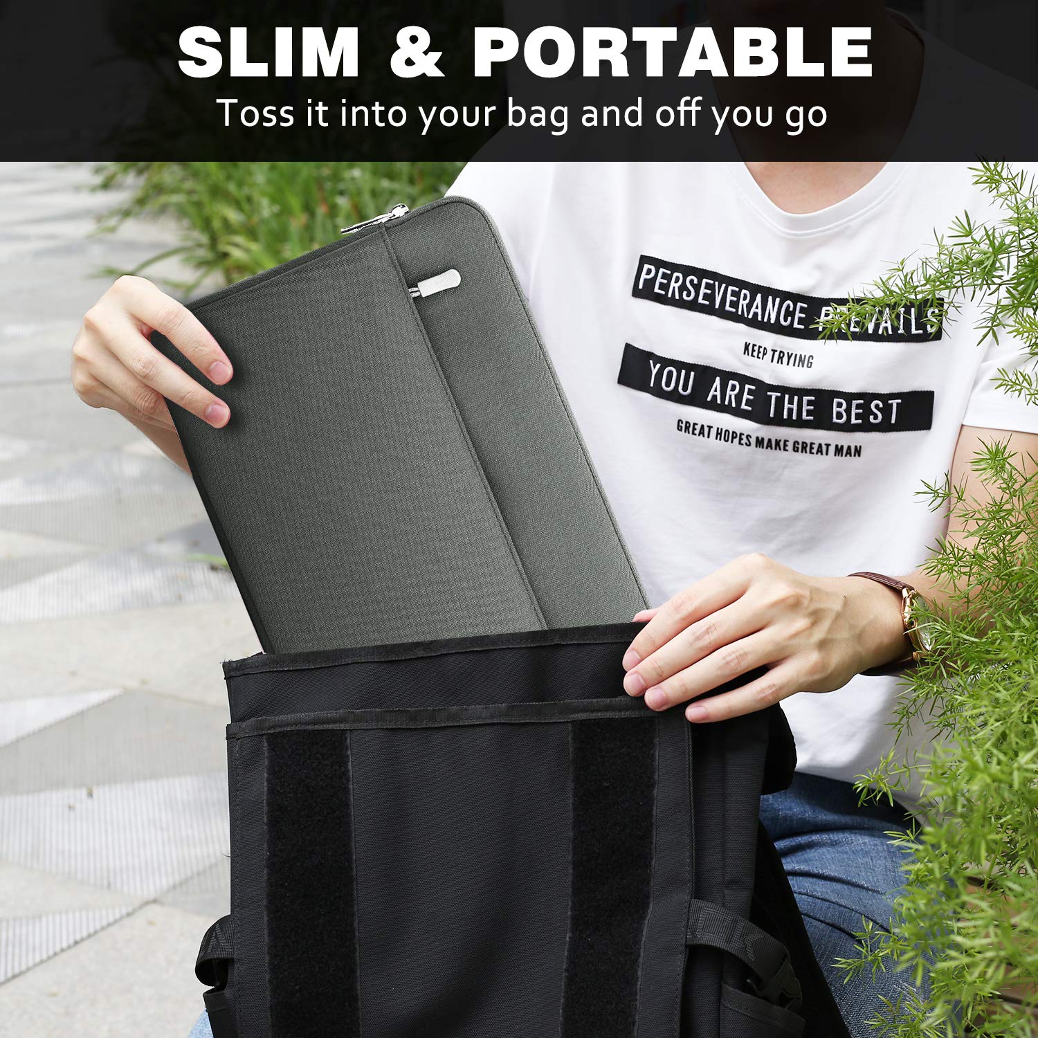 MoKo 11 Inch Tablet Sleeve Case - Protective Carrying Bag for iPad Air 5 10.9
