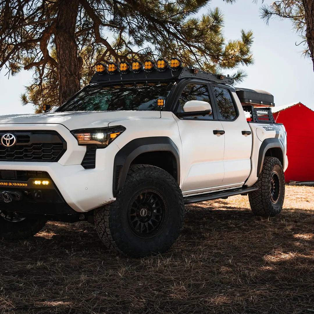 CBI Offroad Overland Bolt-On Rock Sliders for 2024+ Toyota Tacoma - Heavy Duty Protection for Off-Road Adventures & Trail Riding