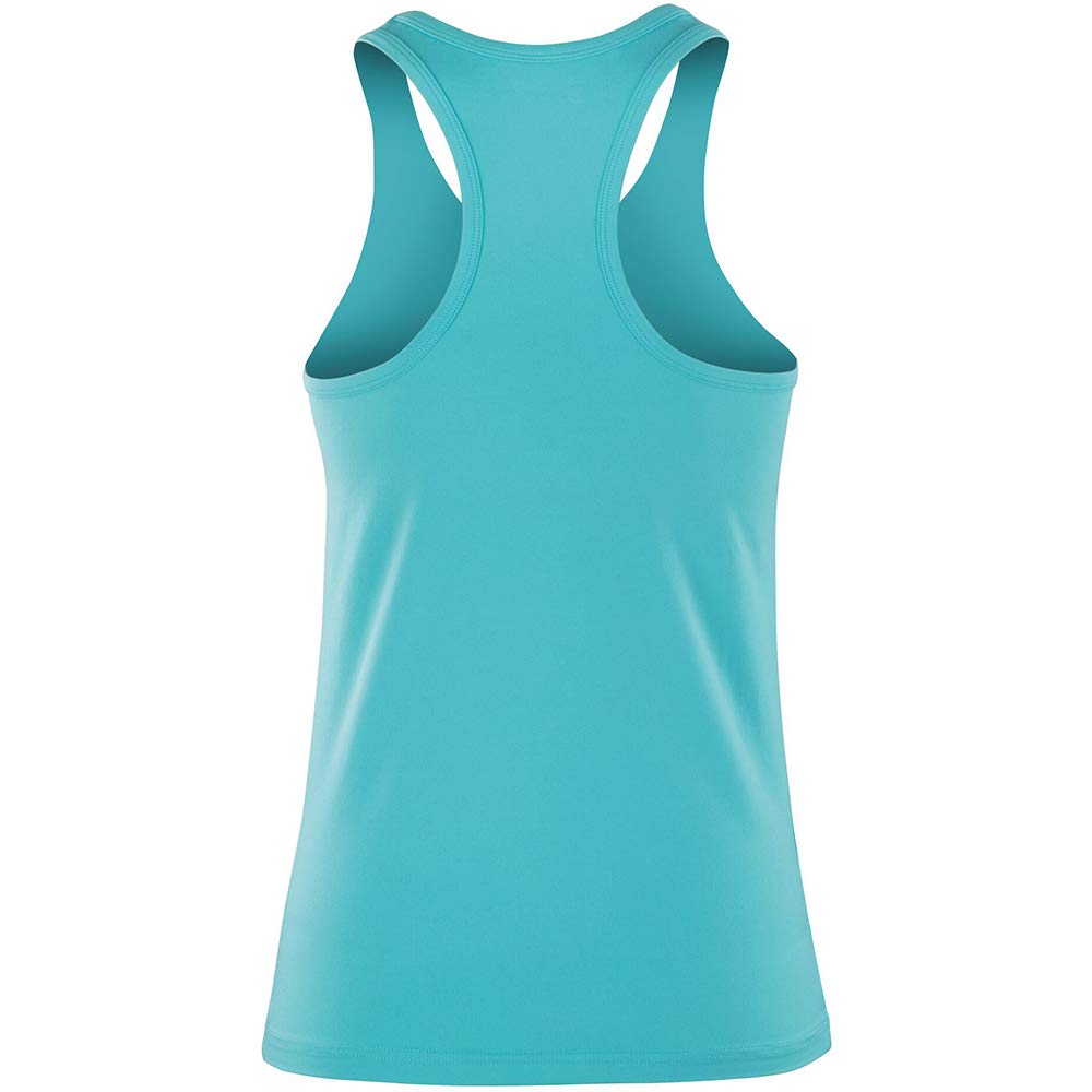 Spiro Women's Softex Stretch Fitness Vest Top - Breathable Workout Tank for Yoga, Running & Gym - XS (Peppermint Green) - Lightweight Athletic Wear for Active Lifestyles