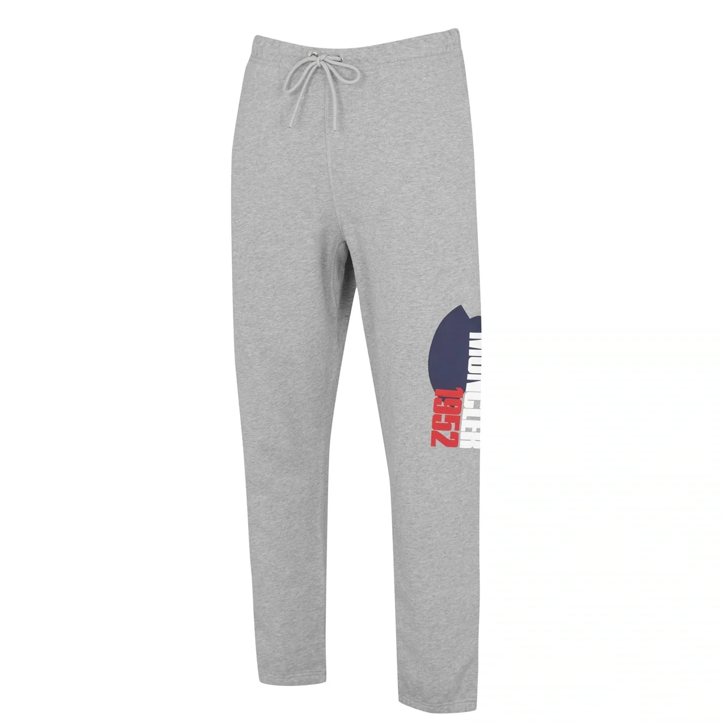 Moncler Grey 1952 Sweatpants for Men - Premium Cotton Joggers with Elastic Waistband | Comfortable Casual Pants for Gym, Lounge & Streetwear Fashion