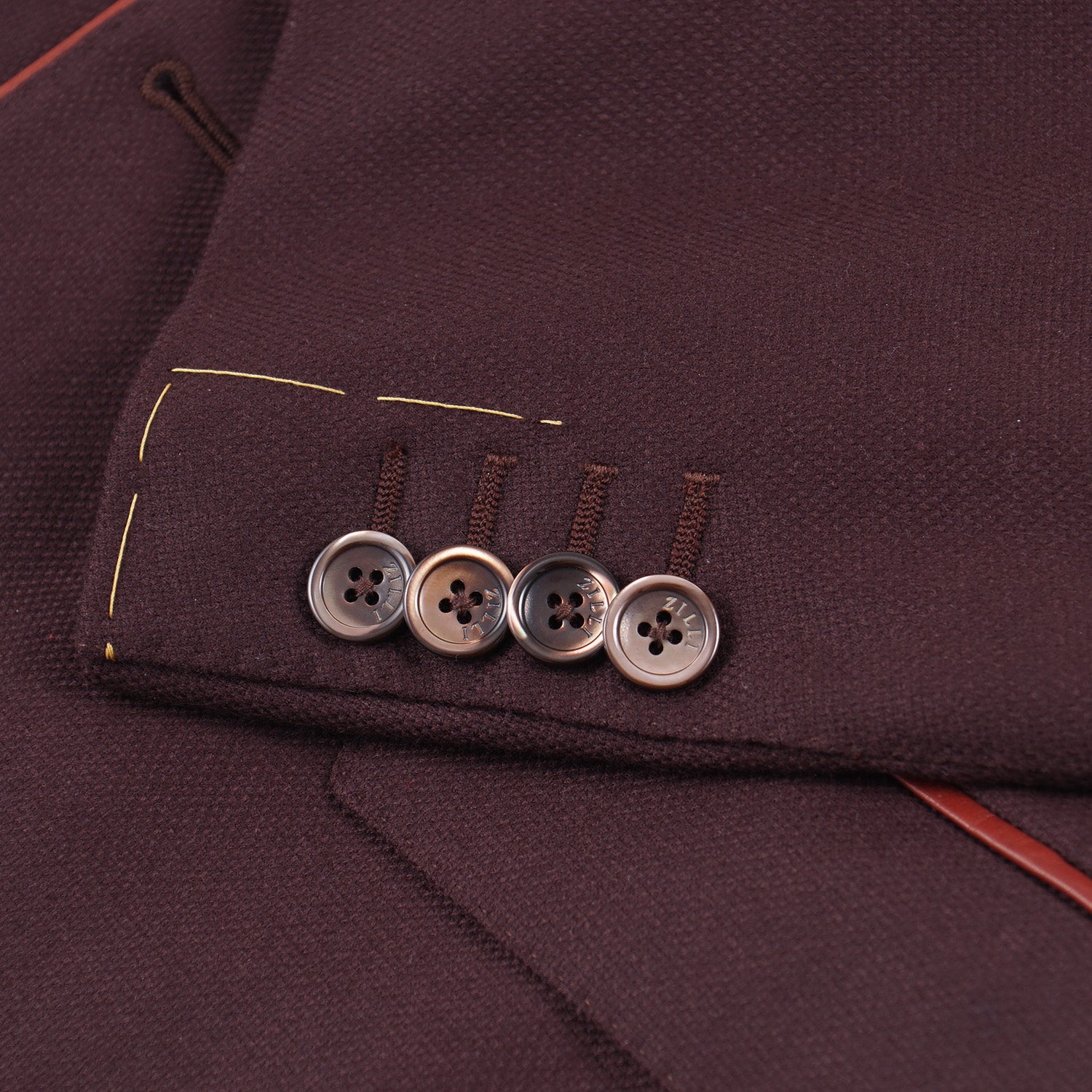 Premium Zilli Cashmere Sport Coat with Genuine Leather Trim - Elegant Men's Blazer for Business, Weddings & Formal Events