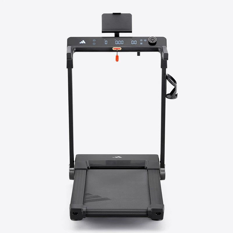 Adidas T 24c Folding Treadmill - Compact Home Gym Equipment for Cardio Workouts | Perfect for Small Spaces & Home Fitness