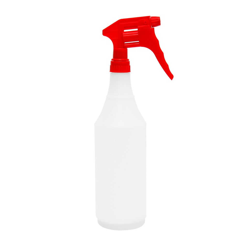 32 oz. Chemical Resistant Spray Bottle with Adjustable Nozzle - Perfect for Cleaning, Gardening, and DIY Projects