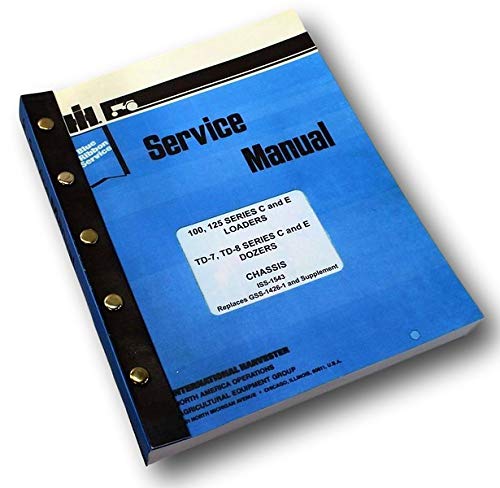 TD-8C Crawler Dozer Service & Repair Manual for International Dresser TD-8 Series - Complete Maintenance Guide for Construction & Farming Equipment