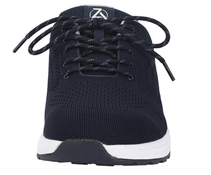 ZEBA Men's Hands Free Slip On Husky Walking Sneakers - Comfortable Lightweight Shoes for Walking, Running & Daily Wear - Perfect for Work, Travel & Outdoor Activities