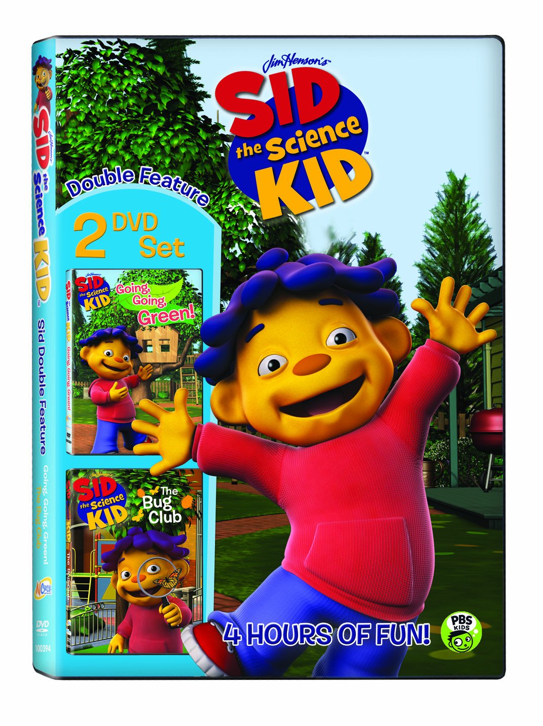 Jim Henson's Sid The Science Kid 2 DVD Set - Educational Science Cartoon for Kids | Perfect for Homeschooling & Family Movie Nights
