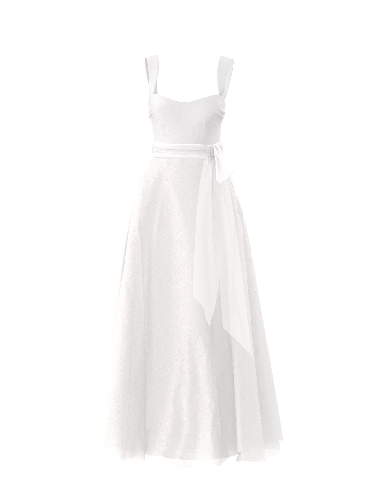 Alexis White Bodice with Cerisa Skirt and Sash Belt - Elegant Women's Victorian Style Costume for Cosplay, Renaissance Fairs & Themed Parties