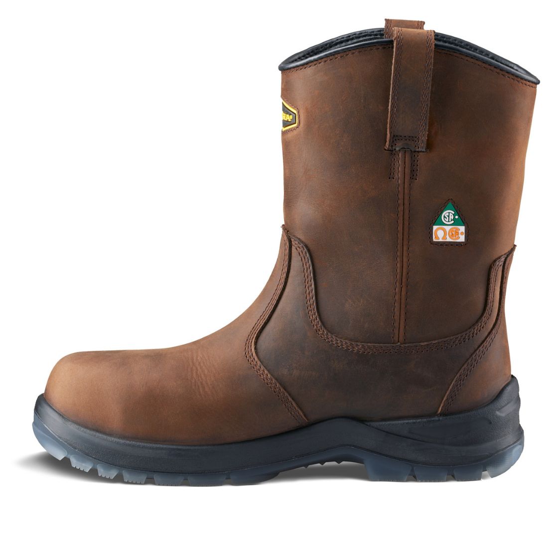 Terra Murphy Waterproof Unisex 8 Composite Toe CSA Pull-On Work Boot 1283DB - Durable Safety Footwear for Construction, Warehouse & Outdoor Work