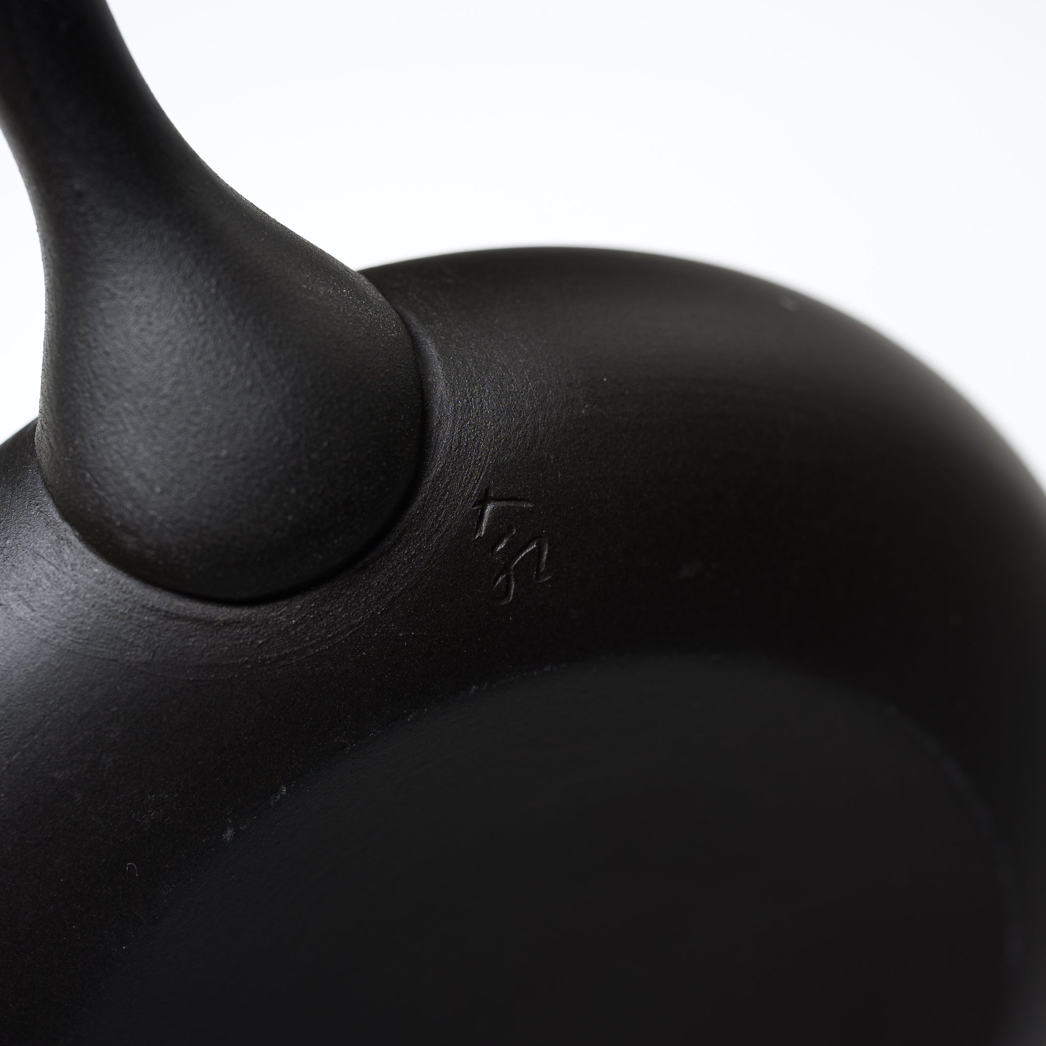 Premium JINSUI Tokoname Ware Teapot - TOKI Series Mat Black 80ml Japanese Ceramic Kyusu for Green Tea - Perfect for Home, Office & Traditional Tea Ceremonies