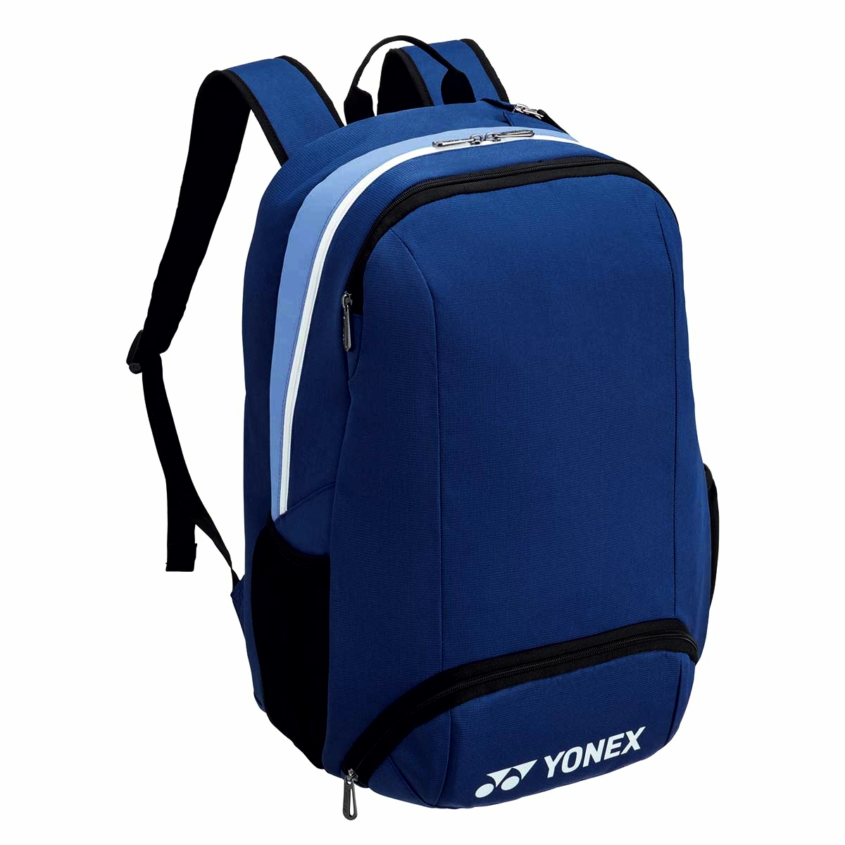 Yonex 82212S Active Backpack S - Lightweight Durable Tennis Backpack for Men & Women, Navy Blue Sports Bag with Ventilated Shoe Compartment - Perfect for Gym, Travel & School