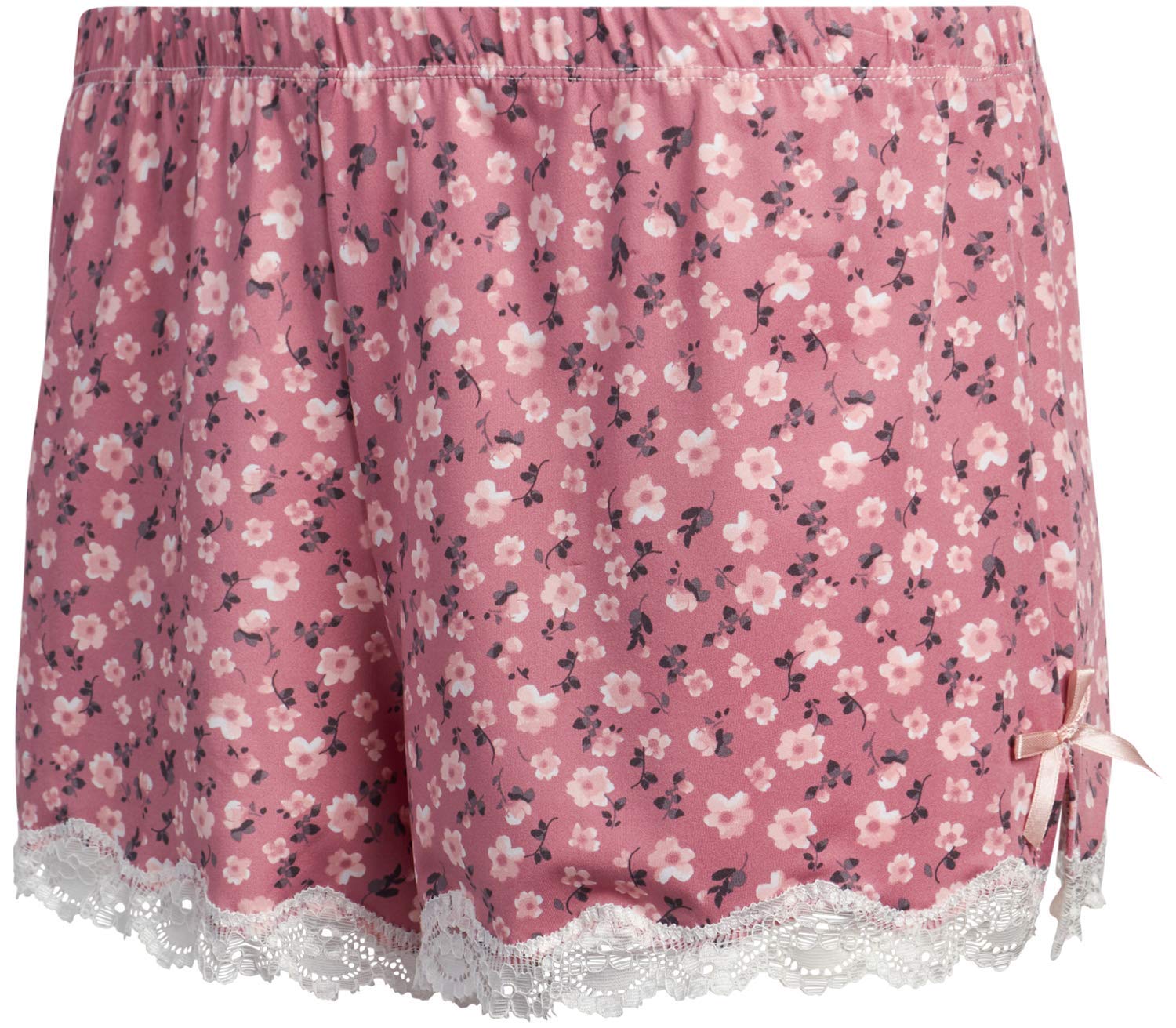 Marilyn Monroe Women's Pajama Sets - 2 Piece Lace Trim Cami Top & Sleep Shorts - Soft Lounge Pajamas for Women (M-XL) - Perfect for Sleepwear, Loungewear & Romantic Nights