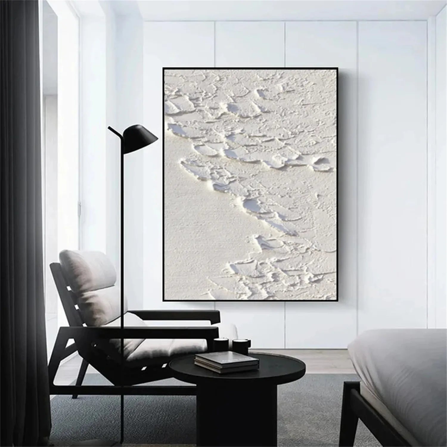 Minimalist Balance Canvas Painting #MM269 - Modern Abstract Wall Art for Living Room, Bedroom & Office Decor