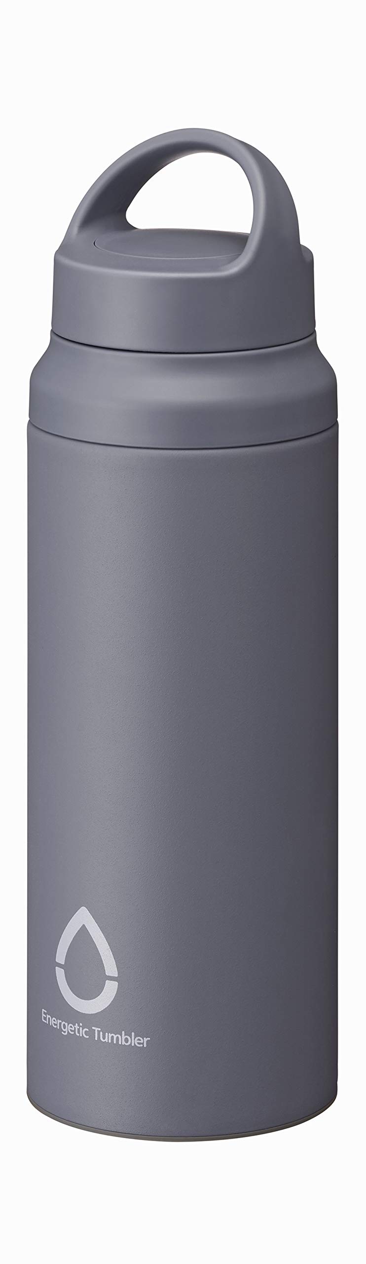 Tiger Corporation 600ml Insulated Sports Water Bottle - Gray, Leak-Proof, BPA-Free for Gym, Hiking & Outdoor Activities | MCZ-A060H