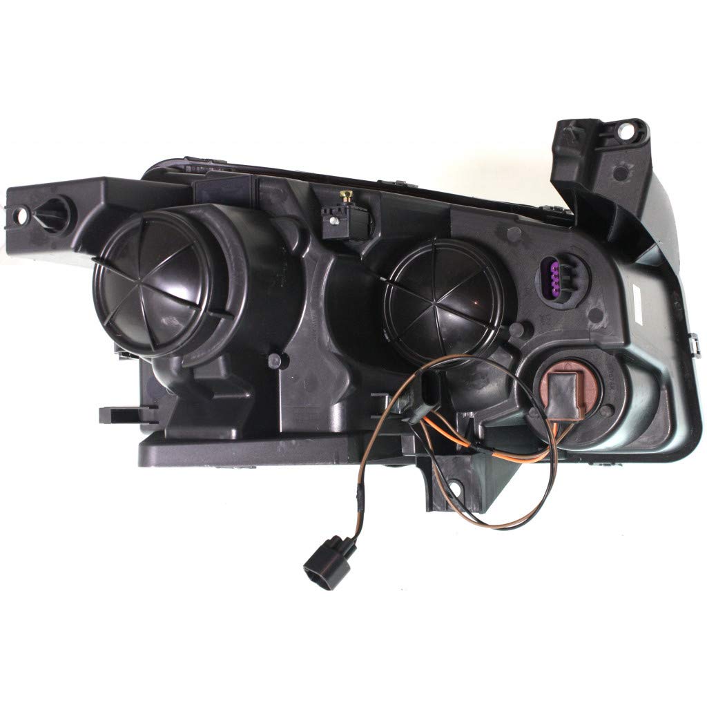 2008-2010 Dodge Charger Driver Side Headlight Assembly - HID Compatible Replacement for Improved Night Visibility | Perfect for Road Trips & Night Driving