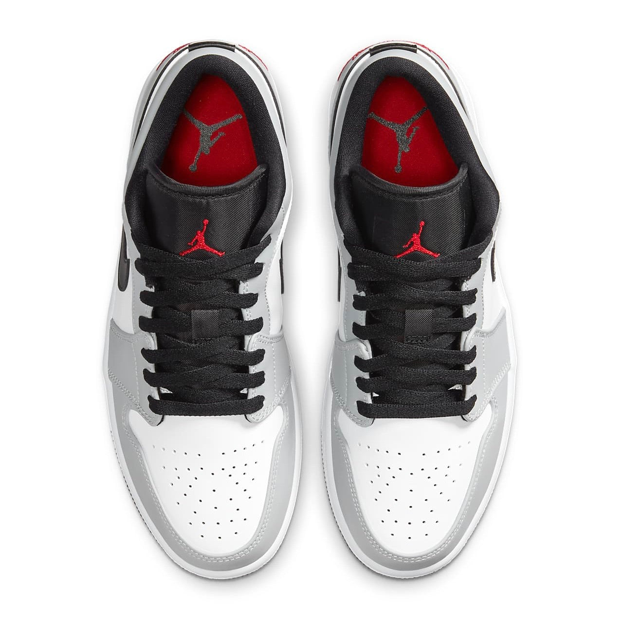 Air Jordan 1 Low Light Smoke Grey Sneakers - Men's Basketball Shoes for Casual Wear & Street Style Fashion - Perfect for Everyday Outfits, Gym, and Sports Activities